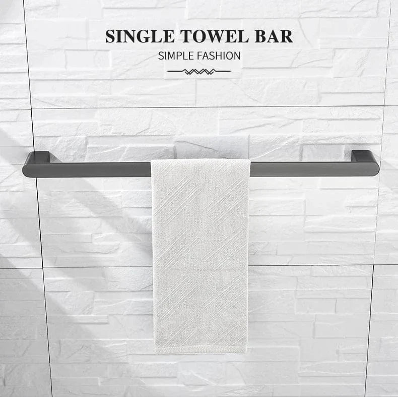 Porte-Serviettes Mural Inox Fixation Solide Style Épuré – Linora