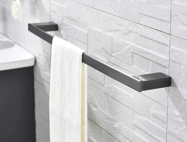 Porte-Serviettes Mural Inox Fixation Solide Style Épuré – Linora