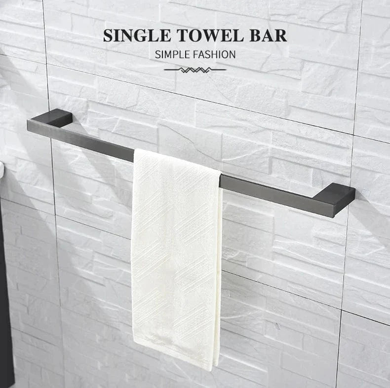 Porte-Serviettes Mural Inox Fixation Solide Style Épuré – Linora