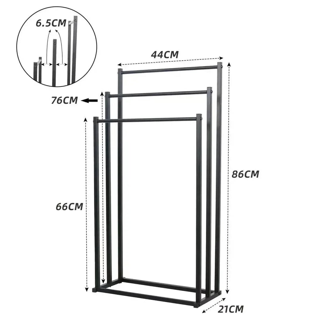 Porte-Serviettes sur Pied Sans Perçage Déplaçable à Volonté – Chalys