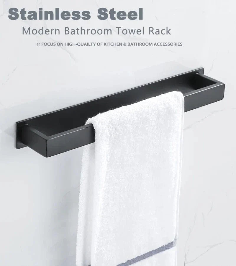 Porte-Serviettes Inox Design Épuré Entretien Minimal – Linora