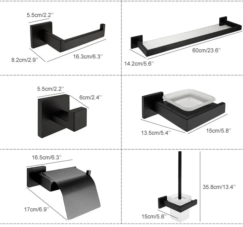 Porte-Serviettes Salle de Bain Inox Moderne Anti-Corrosion – Linora