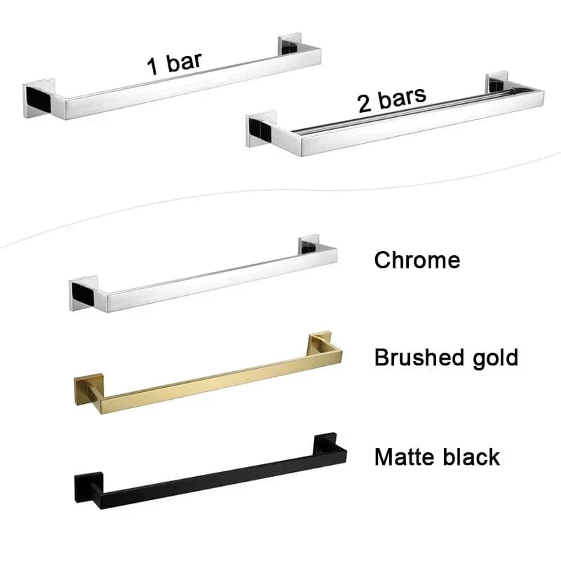 Porte-Serviettes Salle de Bain Inox Moderne Anti-Corrosion – Linora
