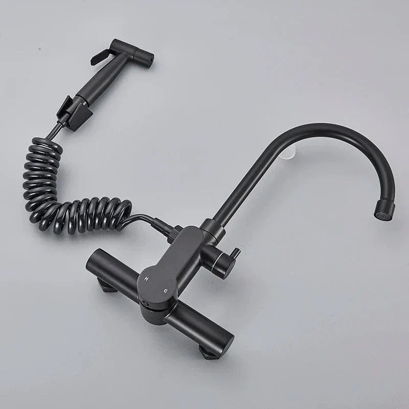 Robinet Cuisine avec Douchette Inox Rinçage Puissant Anti-Rouille – Cuvéa