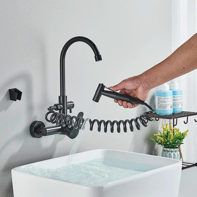 Robinet Cuisine avec Douchette Inox Rinçage Puissant Anti-Rouille – Cuvéa