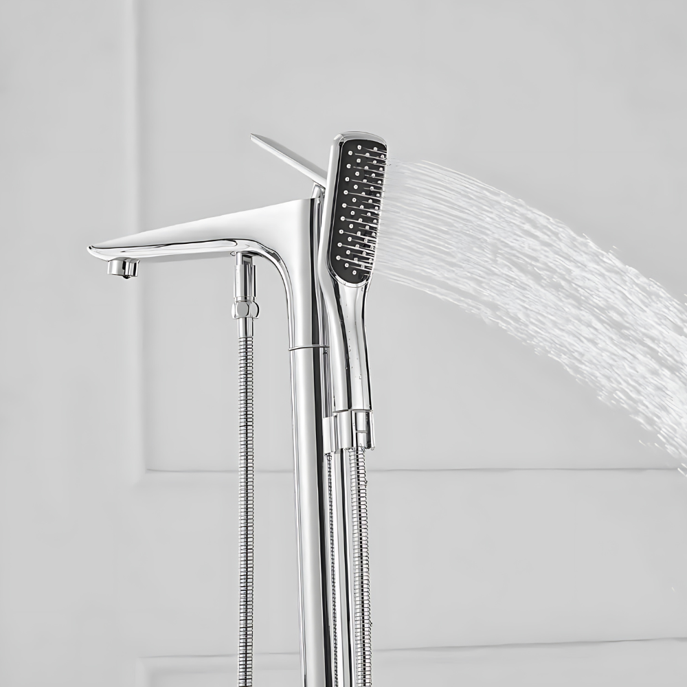 Robinet Baignoire Mélangeur Chaud Froid Design Moderne – Vertane