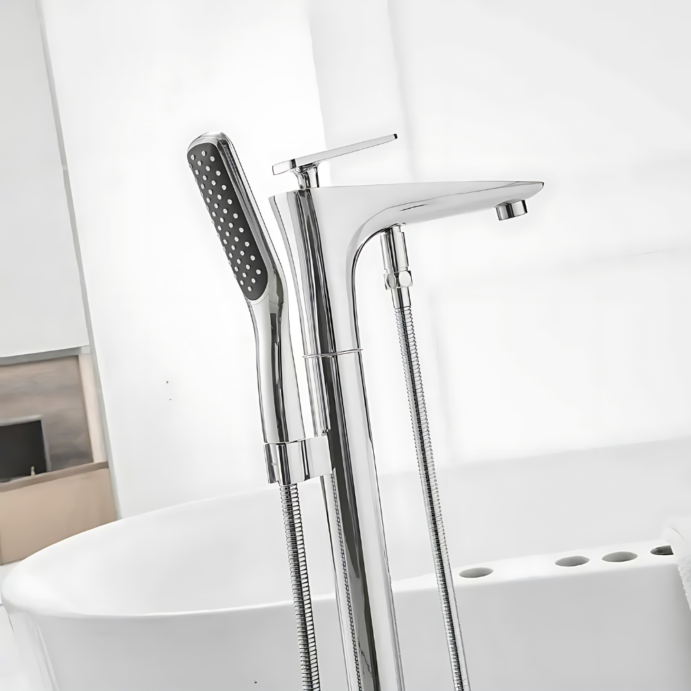 Robinet Baignoire Mélangeur Chaud Froid Design Moderne – Vertane