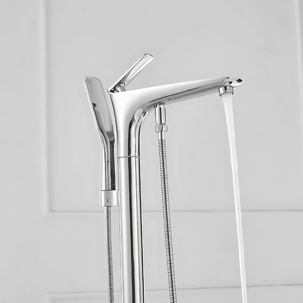 Robinet Baignoire Mélangeur Chaud Froid Design Moderne – Vertane