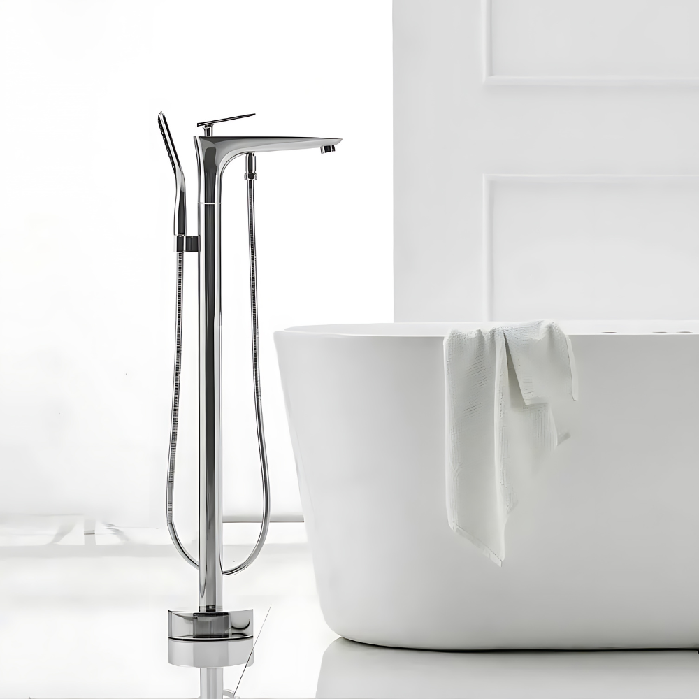 Robinet Baignoire Mélangeur Chaud Froid Design Moderne – Vertane