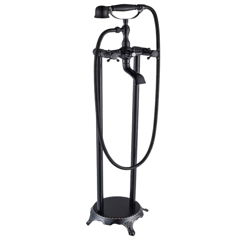 Robinet Baignoire Îlot Mélangeur Élégant Installation Autonome – Vertane