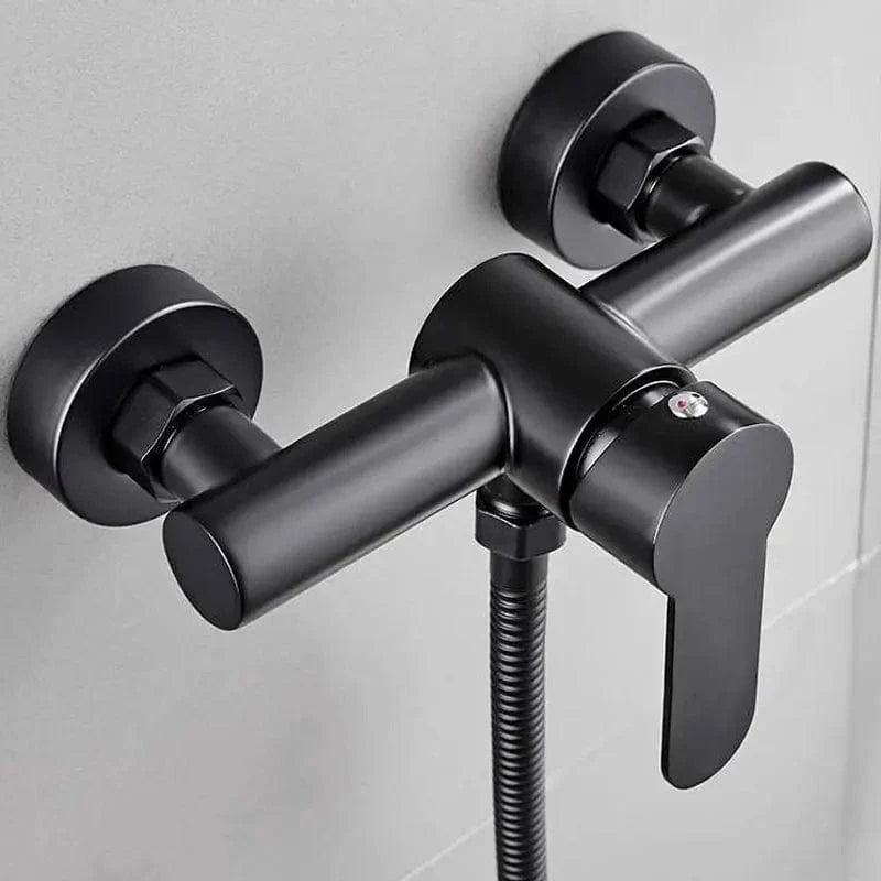 Robinet Baignoire Noir Contemporain Finition Mate Durable – Vertane