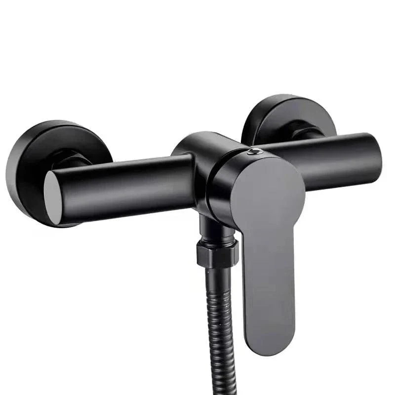 Robinet Baignoire Noir Contemporain Finition Mate Durable – Vertane