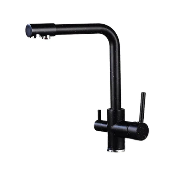 Mitigeur Cuisine 3 Voies Laiton Moderne Eau Filtrée Séparée – Cuvéa