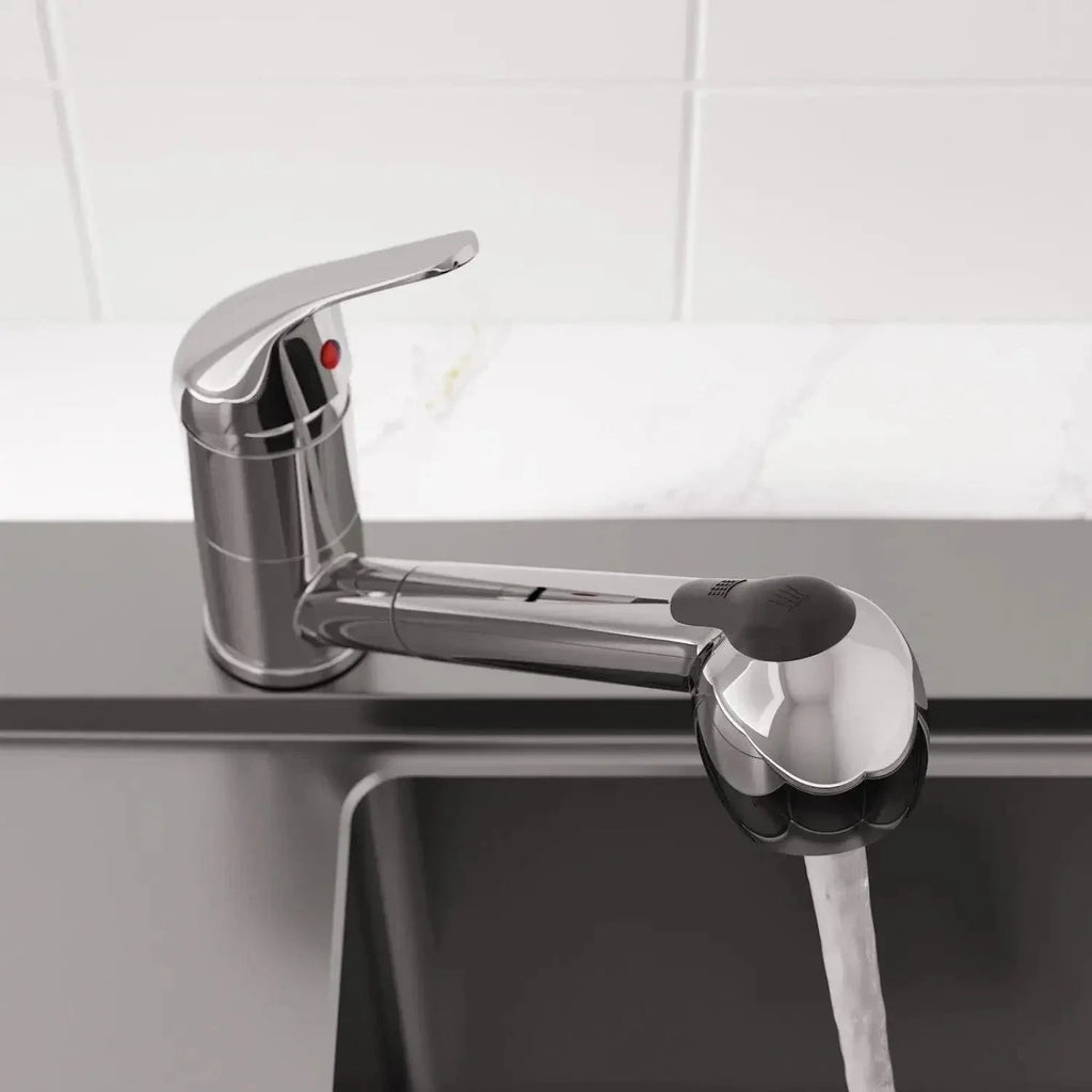 Robinet Cuisine Compact avec Douchette Camping-Car et Caravane – Nomadis