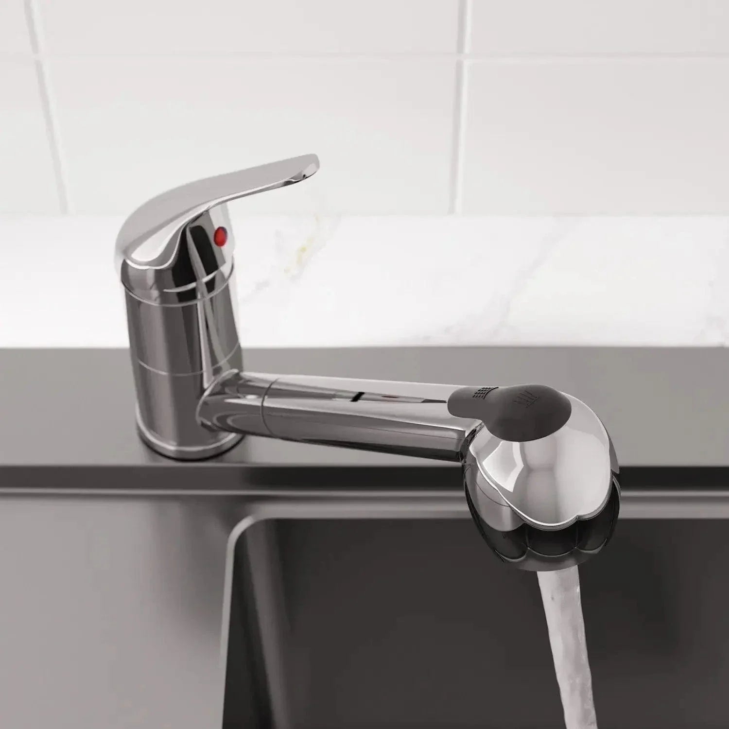 Robinet Cuisine Compact avec Douchette Camping-Car et Caravane – Nomadis