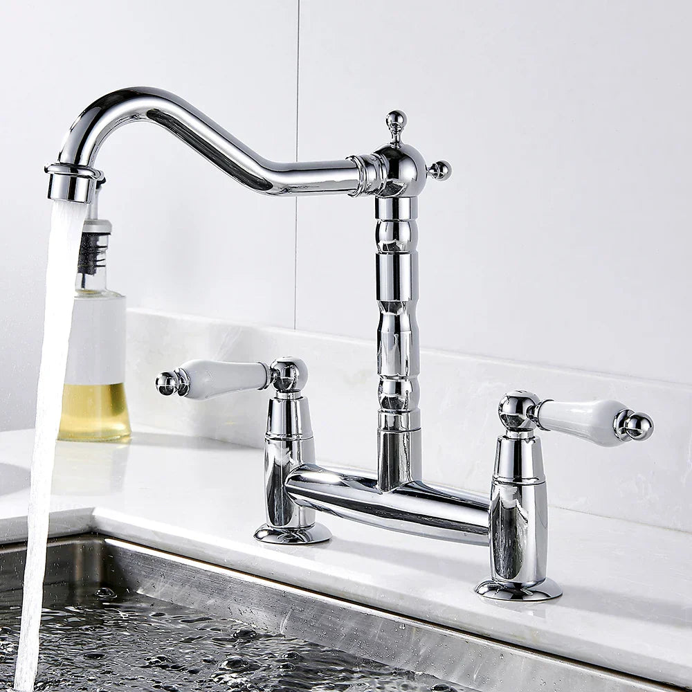 Robinet Cuisine Évier Style Européen Ancien Charme Authentique – Cuvéa