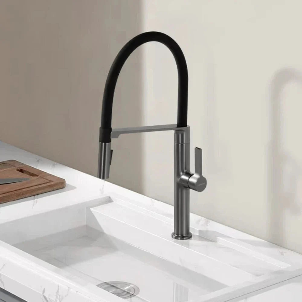 Robinet Cuisine Mitigeur avec Douchette Deux Jets Pratiques – Cuvéa