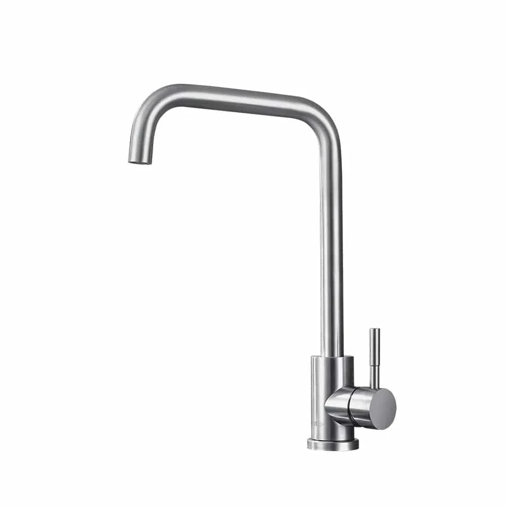 Robinet Cuisine Inox Brossé Design Moderne Anti-Traces – Cuvéa