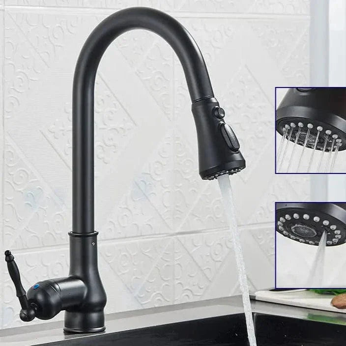 Robinet Cuisine Vintage Douchette Laiton Ancien Style Rétro Premium – Cuvéa
