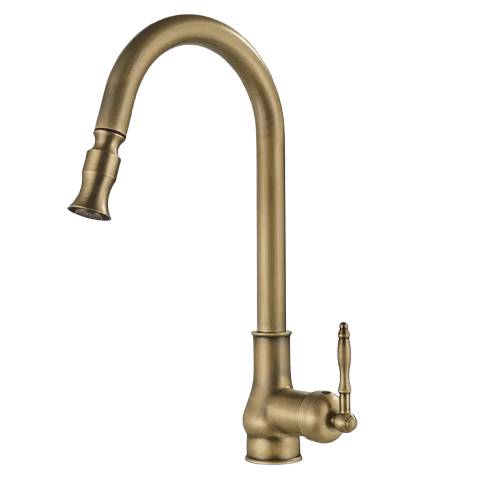 Robinet Cuisine Vintage Douchette Laiton Ancien Style Rétro Premium – Cuvéa
