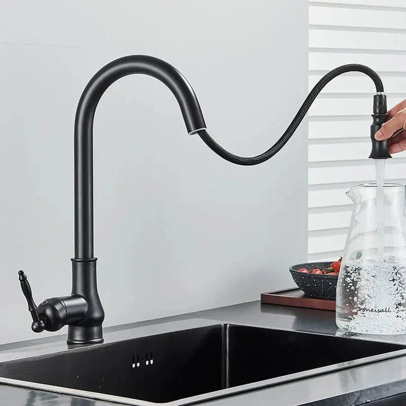 Robinet Cuisine Vintage Douchette Laiton Ancien Style Rétro Premium – Cuvéa