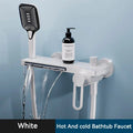 Robinet Baignoire avec Douchette Noir Bain et Rinçage Faciles – Vertane