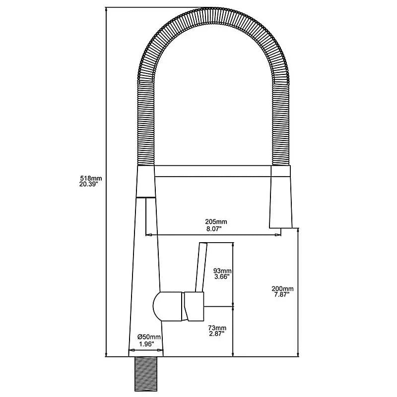 Robinet Cuisine Douchette Bronze Antique Brossé Patine Chaleureuse – Cuvéa