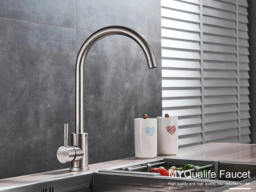 Robinet Cuisine Noir Mat Design Durable Cuisine Épurée – Cuvéa
