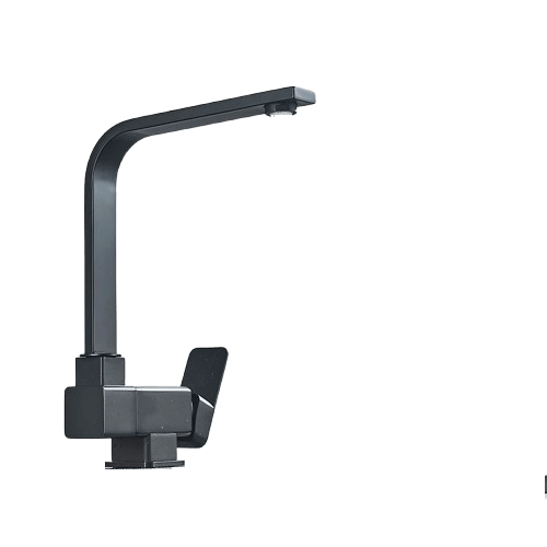 Robinet Cuisine Rabattable Noir Mat Pivotant 360° Sous Fenêtre – Cuvéa