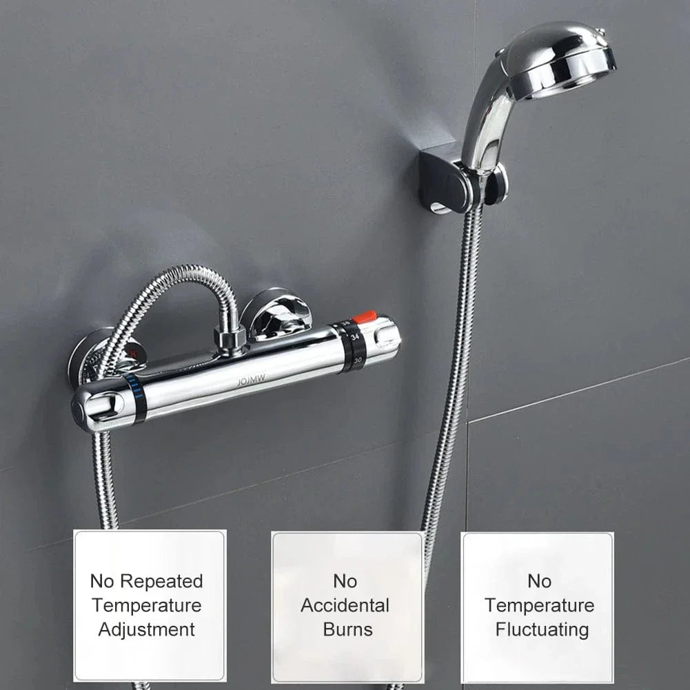 Mitigeur Thermostatique Douche Butée 38°C Sécurité Enfants – Thermya
