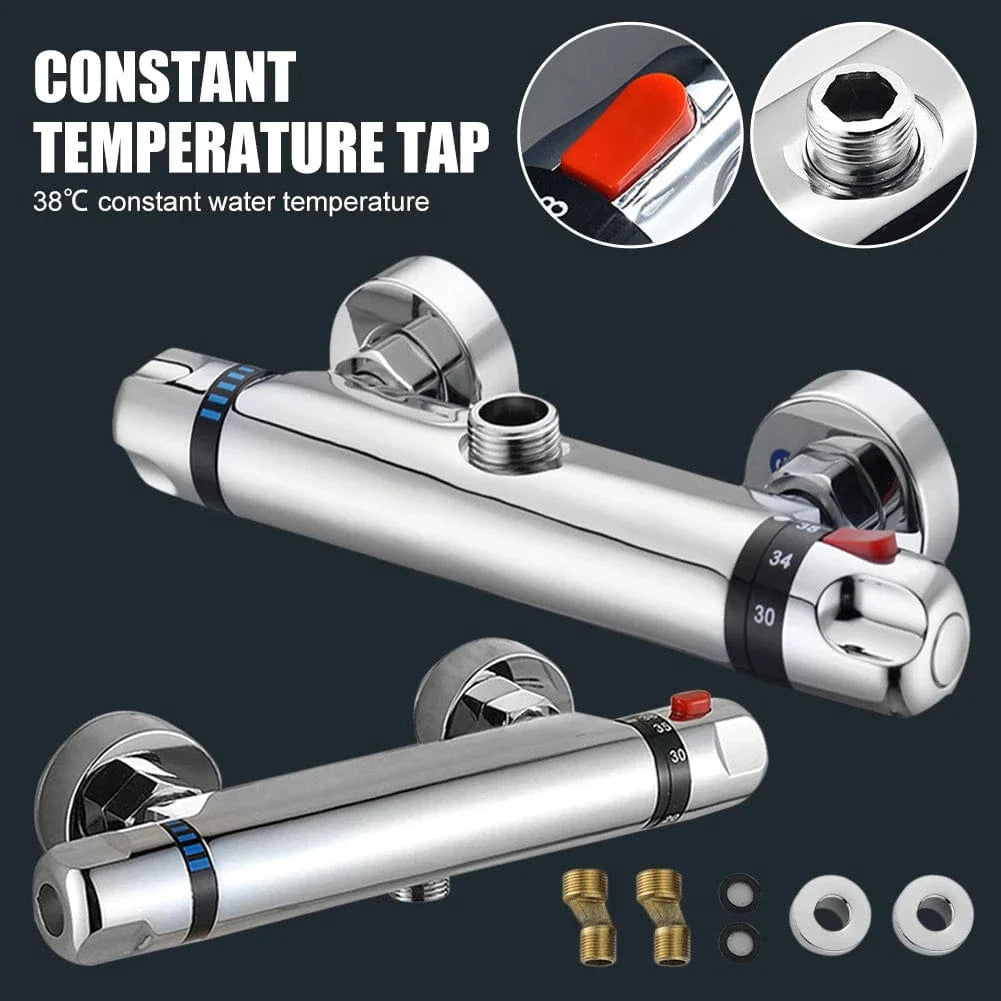 Mitigeur Thermostatique Douche Butée 38°C Sécurité Enfants – Thermya
