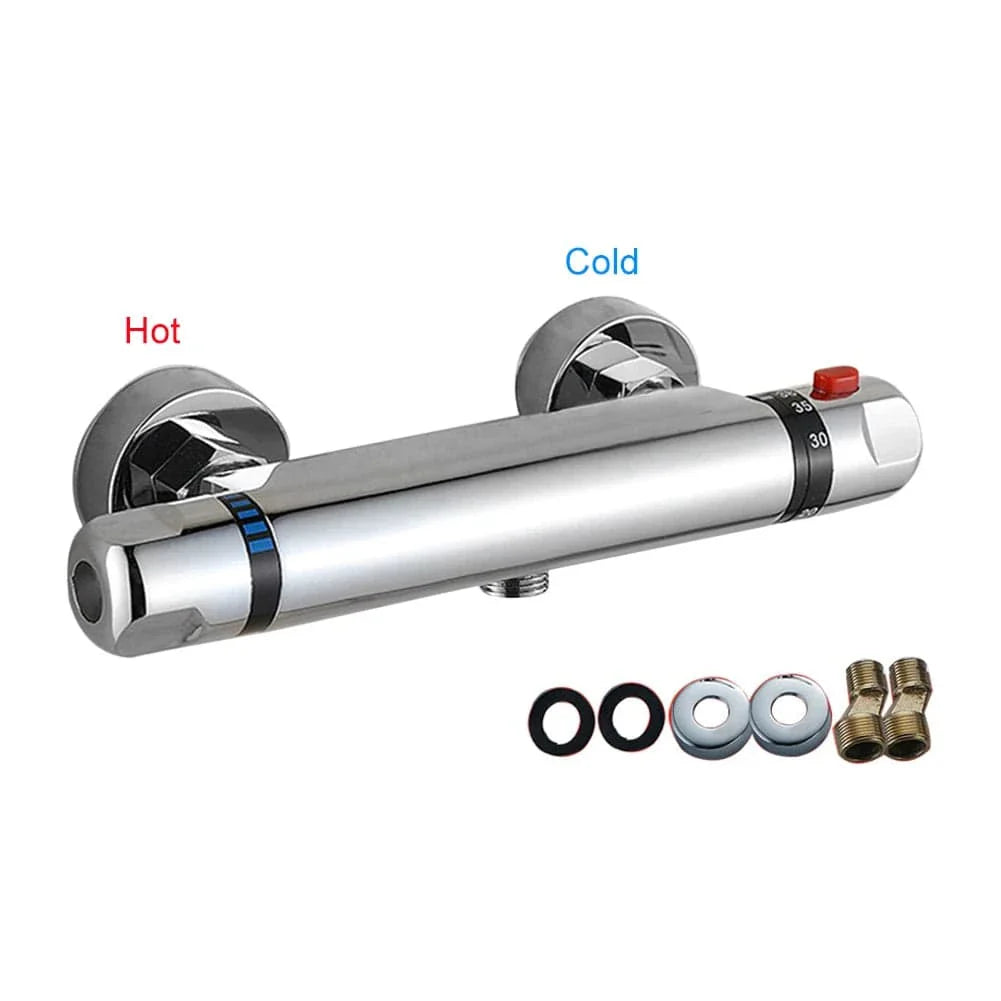 Mitigeur Thermostatique Douche Butée 38°C Sécurité Enfants – Thermya