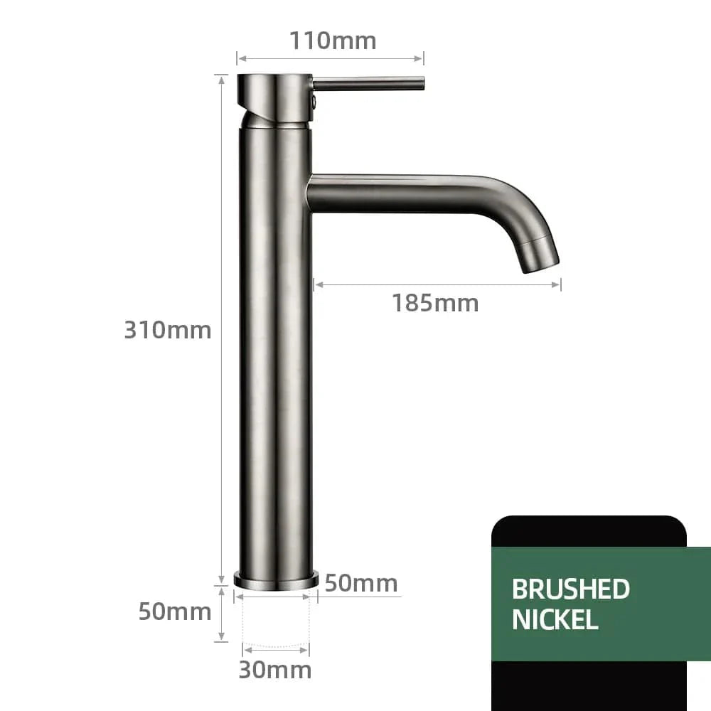 Robinet Lavabo Laiton Massif Solide et Élégant Longue Durée – Solvane