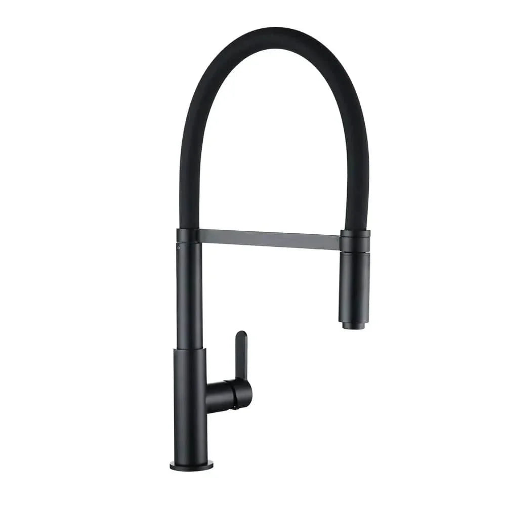 Mitigeur Cuisine Douchette Laiton Noir Mat Anti-Traces – Cuvéa
