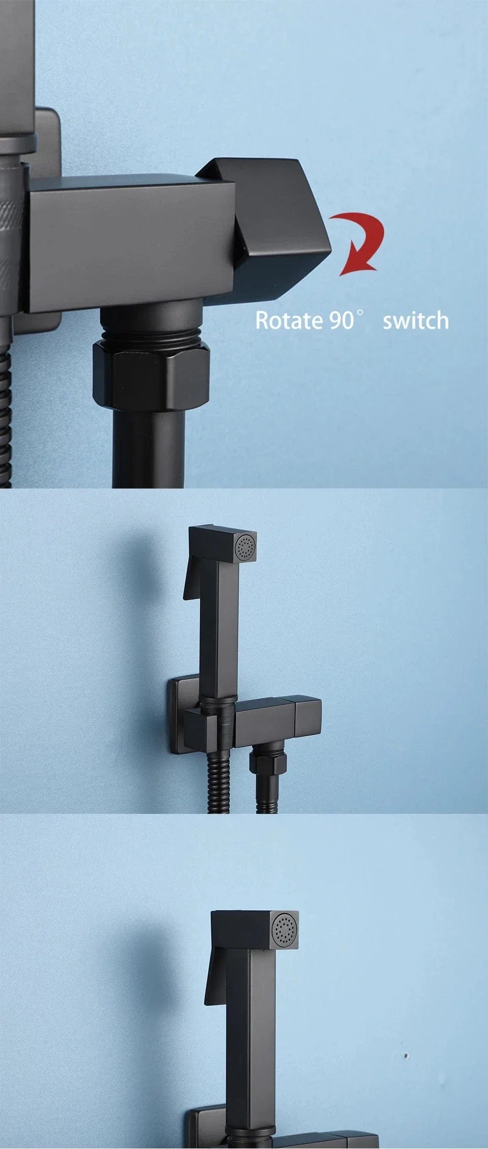 Robinet Douchette WC Laiton Confort et Hygiène Durables – Purelia