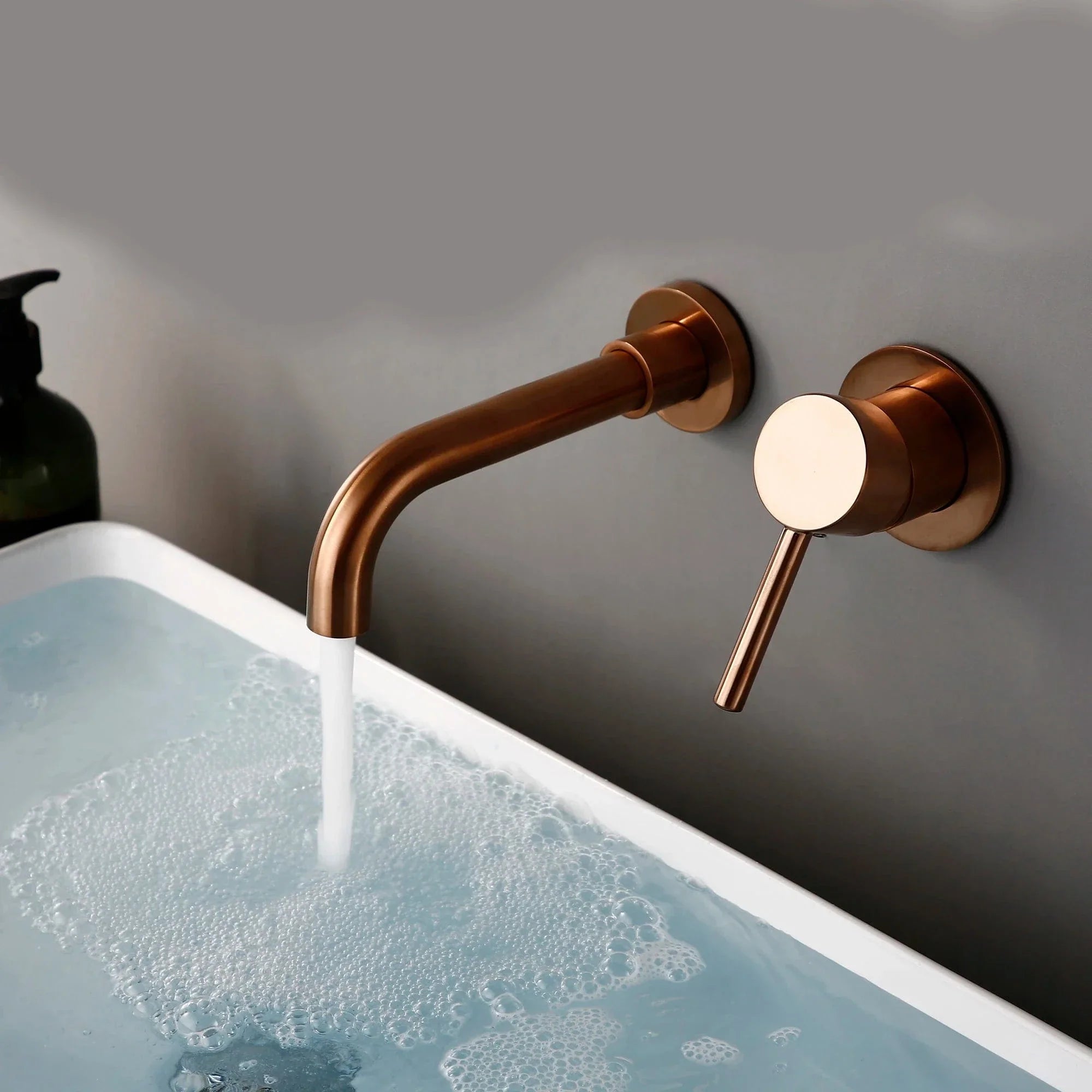 Mitigeur Lavabo Encastrable Quatre Finitions au Choix Mur Épuré – Solvane