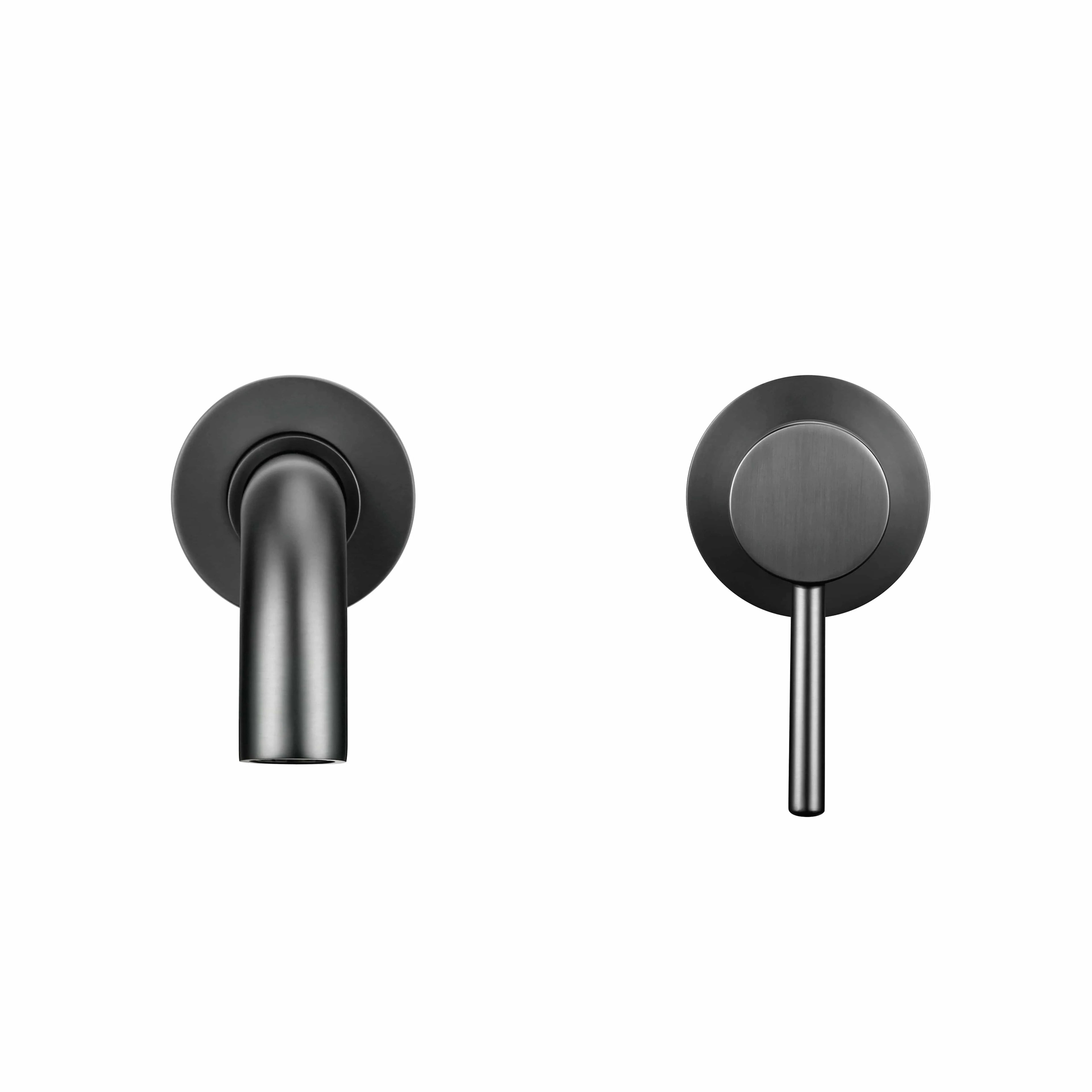 Mitigeur Lavabo Encastrable Quatre Finitions au Choix Mur Épuré – Solvane