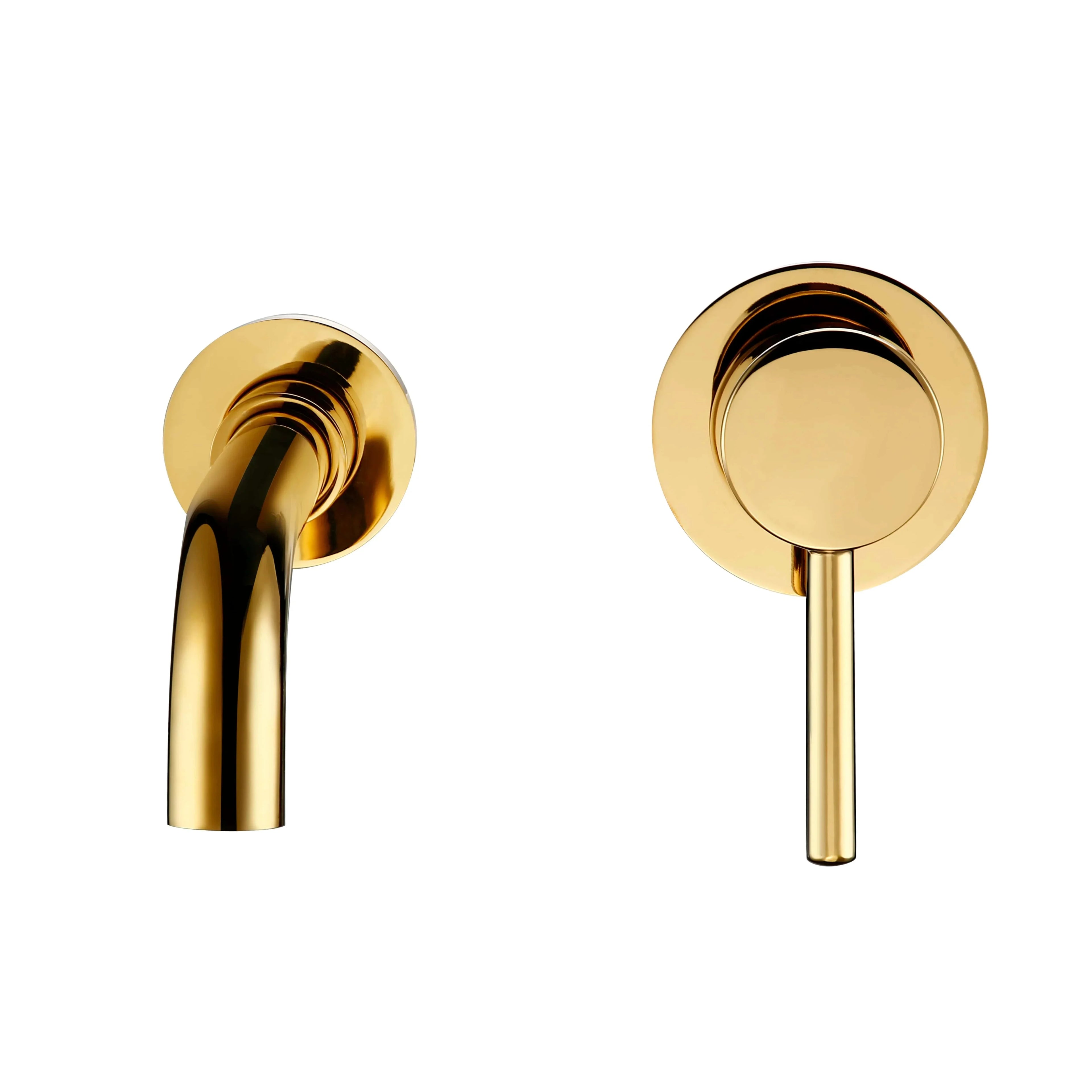 Mitigeur Lavabo Encastrable Quatre Finitions au Choix Mur Épuré – Solvane