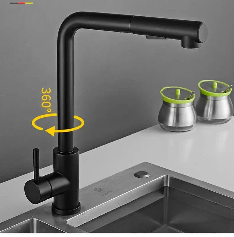 Robinet Extensible Cuisine Portée Étendue Rinçage Facile – Cuvéa