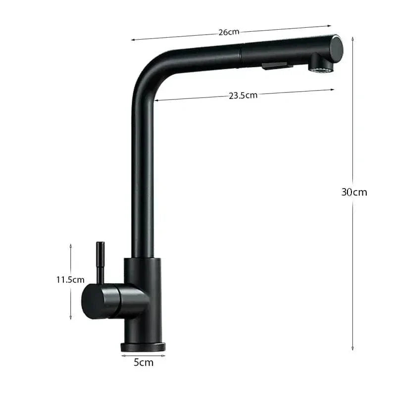 Robinet Extensible Cuisine Portée Étendue Rinçage Facile – Cuvéa