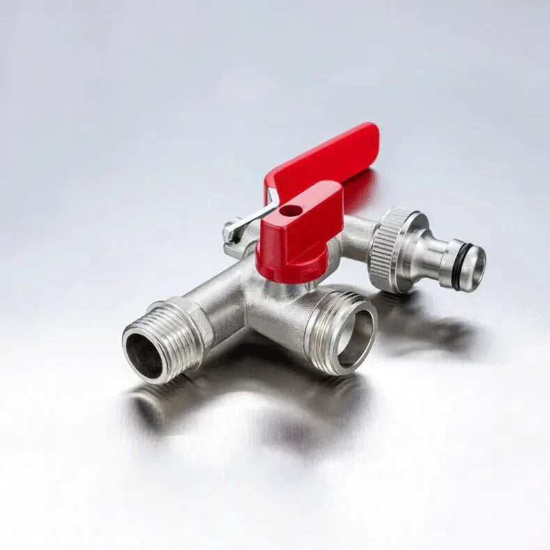 Robinet Extérieur Antigel Rouge Résiste au Gel Pose Facile – Terravia