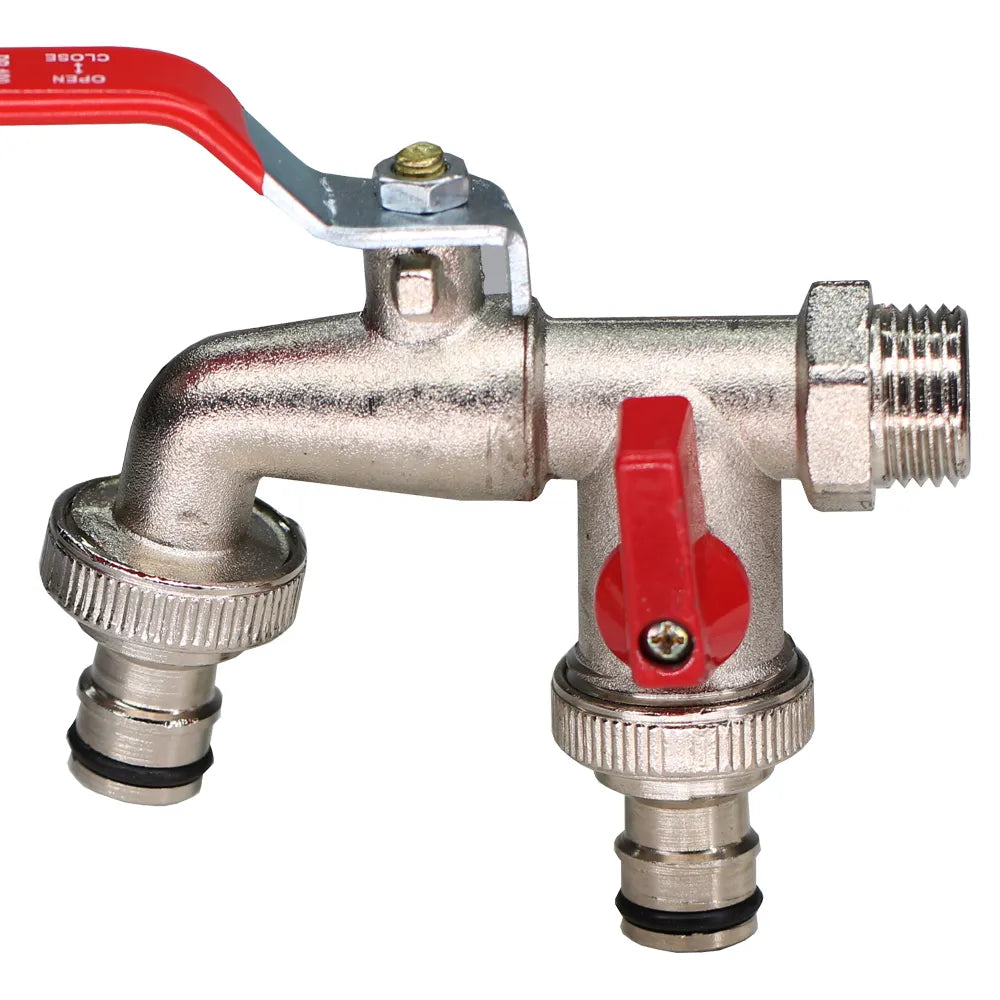 Robinet Extérieur Antigel Rouge Résiste au Gel Pose Facile – Terravia