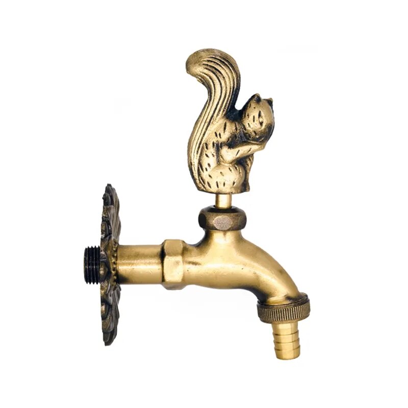Robinet Extérieur Décoratif Animal Doré Jardin Élégant et Unique – Terravia