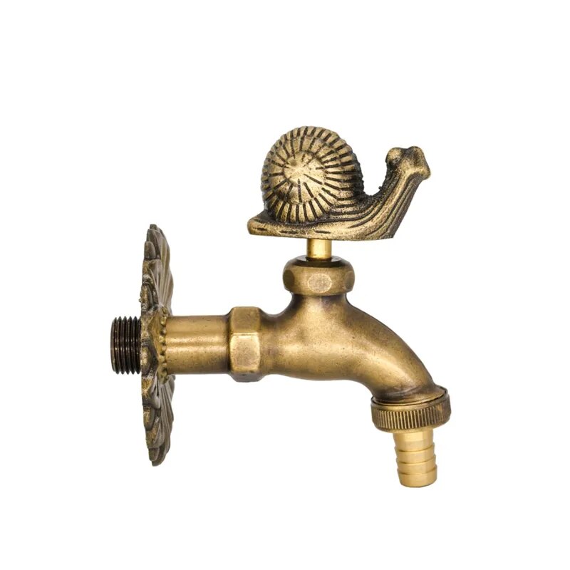 Robinet Extérieur Décoratif Animal Doré Jardin Élégant et Unique – Terravia