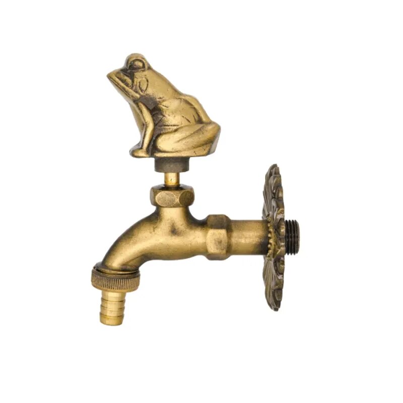 Robinet Extérieur Décoratif Animal Doré Jardin Élégant et Unique – Terravia