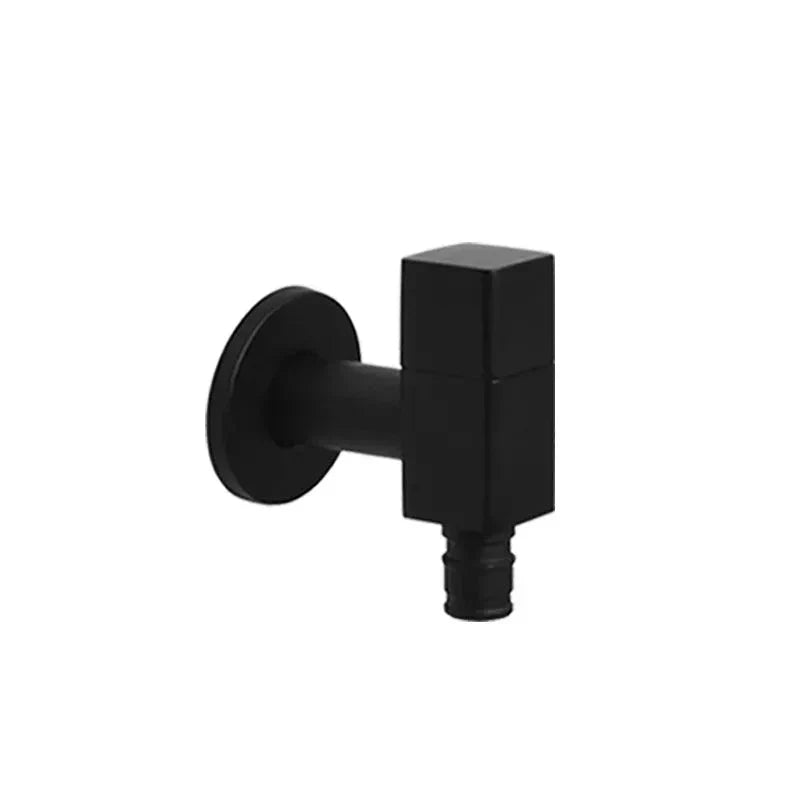 Robinet Extérieur Cubique Mural Noir Ligne Contemporaine Jardin – Terravia