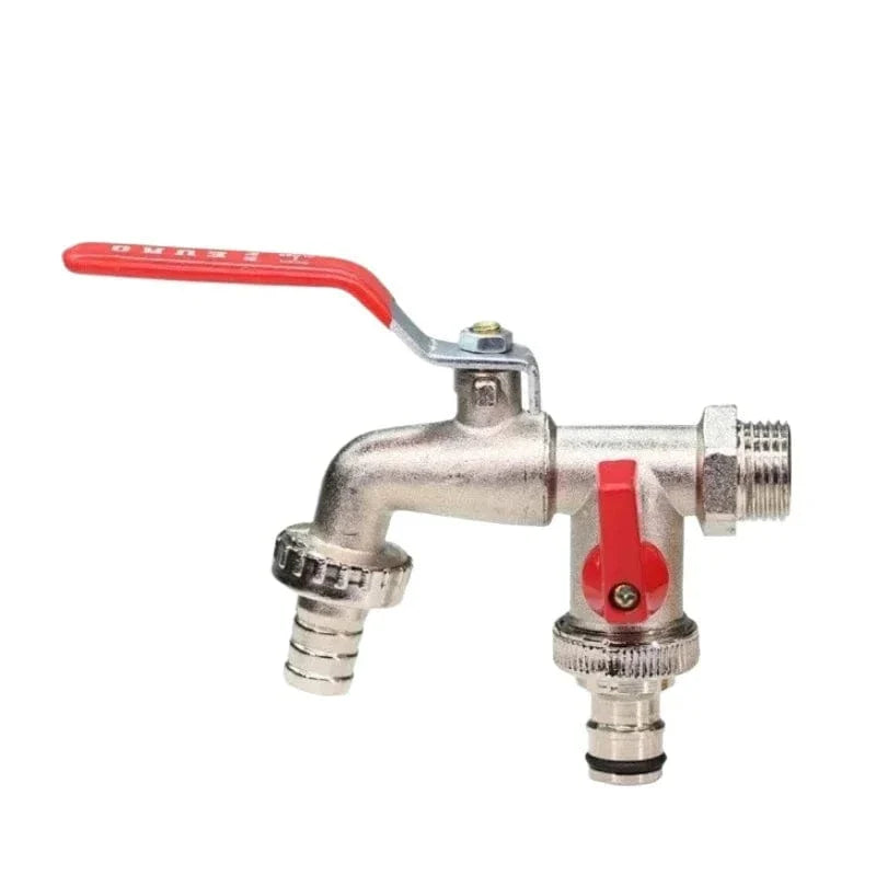 Robinet Extérieur Laiton Effet Cascade Décor Naturel Jardin – Terravia