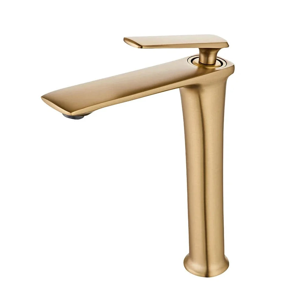Robinet Lavabo Bec Haut Allure Luxe Design Moderne – Solvane