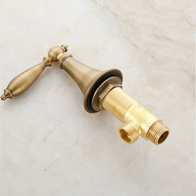 Robinet Mélangeur Salle de Bain Classique Laiton Durable – Solvane