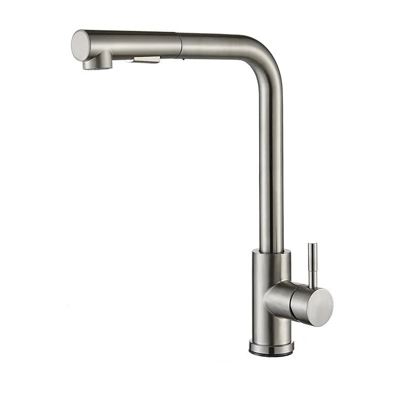 Robinet Lavabo Douchette Extractible Inox Lavage des Cheveux Facile – Solvane
